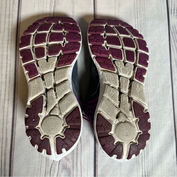 Brooks Running Shoes Pure Flow 6 Purple Gray Athletic Sneakers Women Sz 9 - Picture 9 of 9